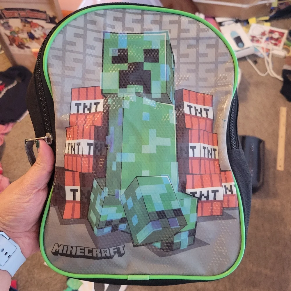 11in Minecraft Backpack - Picture 1 of 4